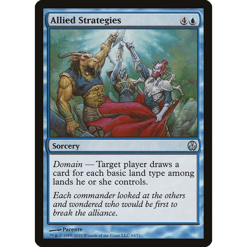 Allied Strategies [Duel Decks: Phyrexia vs. the Coalition]