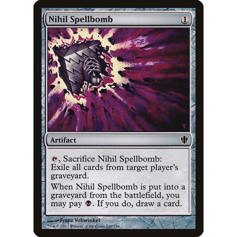 Nihil Spellbomb [Commander 2013]