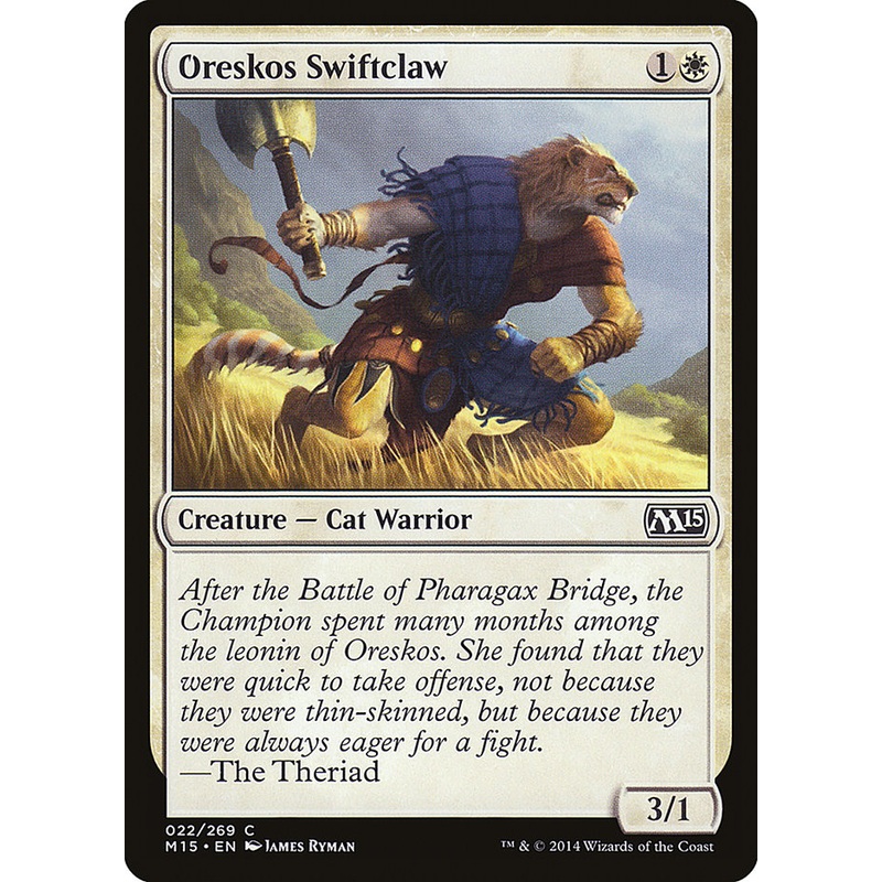 Oreskos Swiftclaw [Magic 2015]