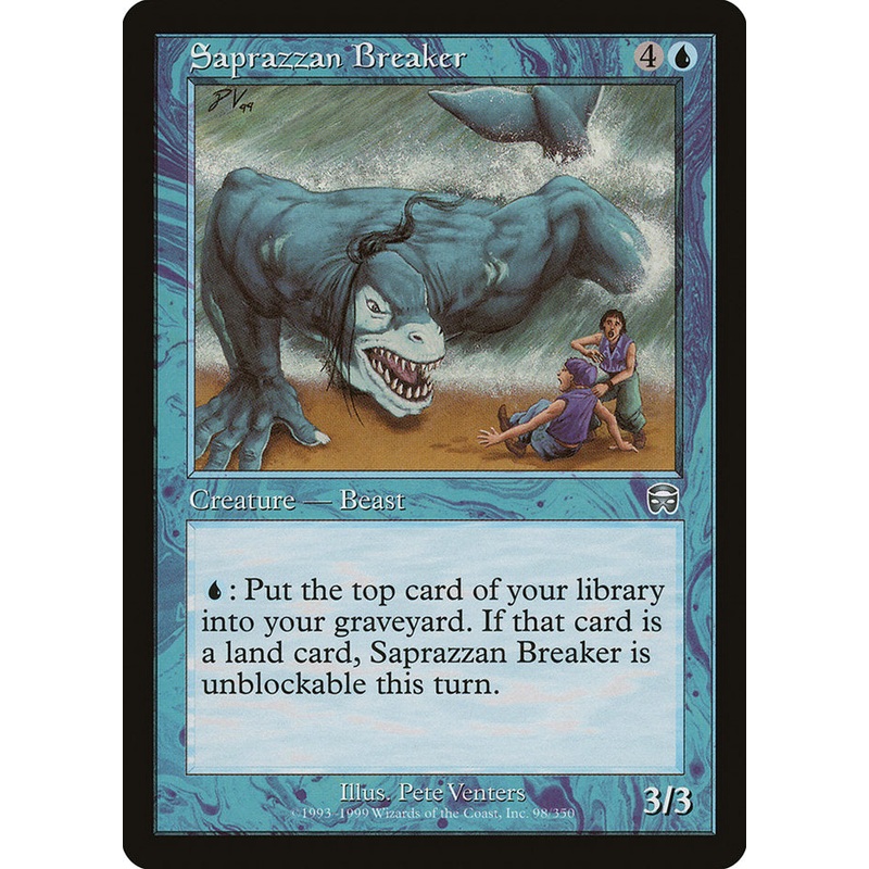 Saprazzan Breaker [Mercadian Masques]
