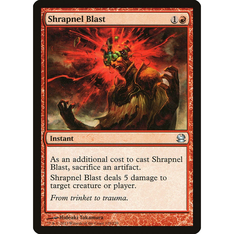 Shrapnel Blast [Modern Masters]