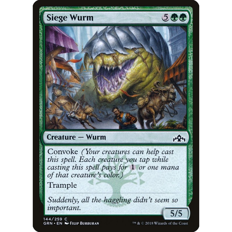 Siege Wurm [Guilds of Ravnica]