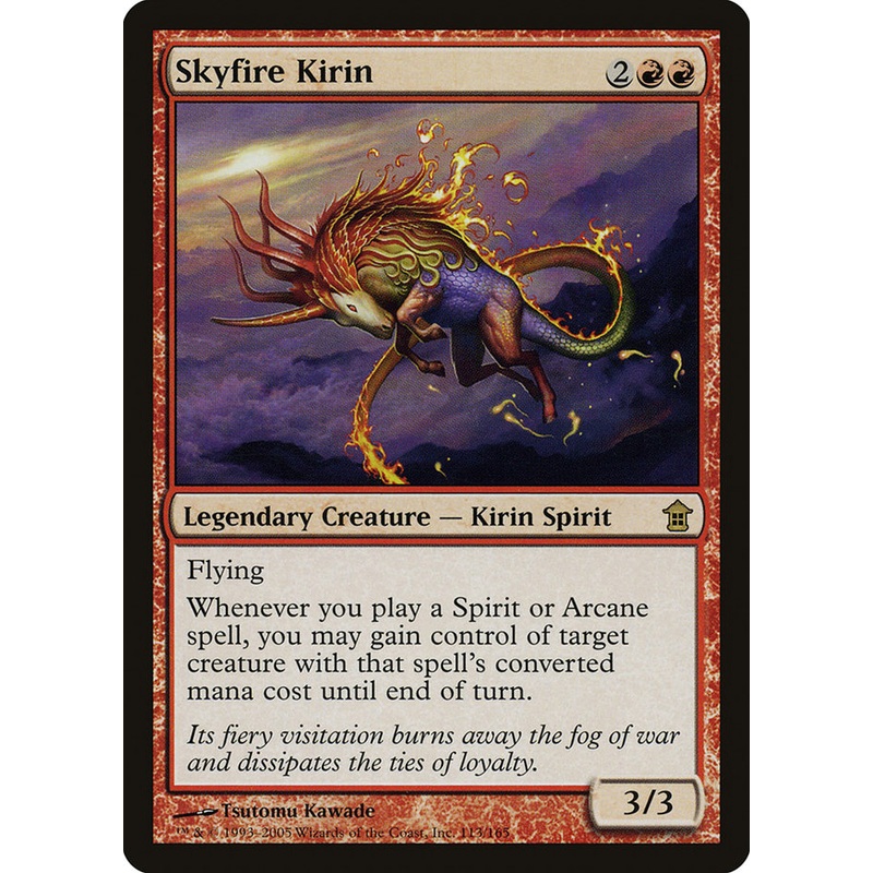 Skyfire Kirin [Saviors of Kamigawa]