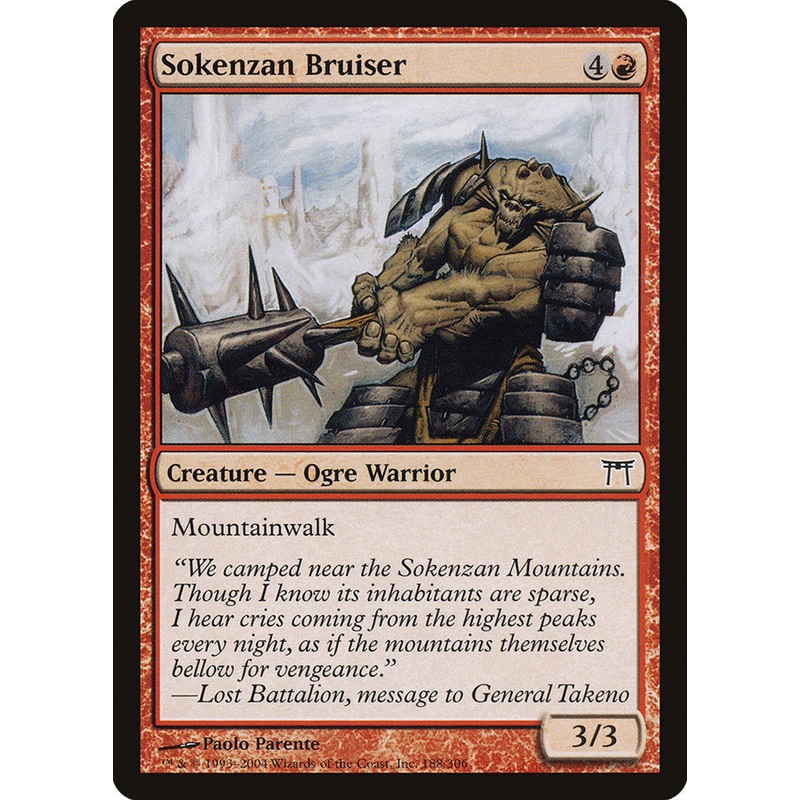 Sokenzan Bruiser [Champions of Kamigawa]