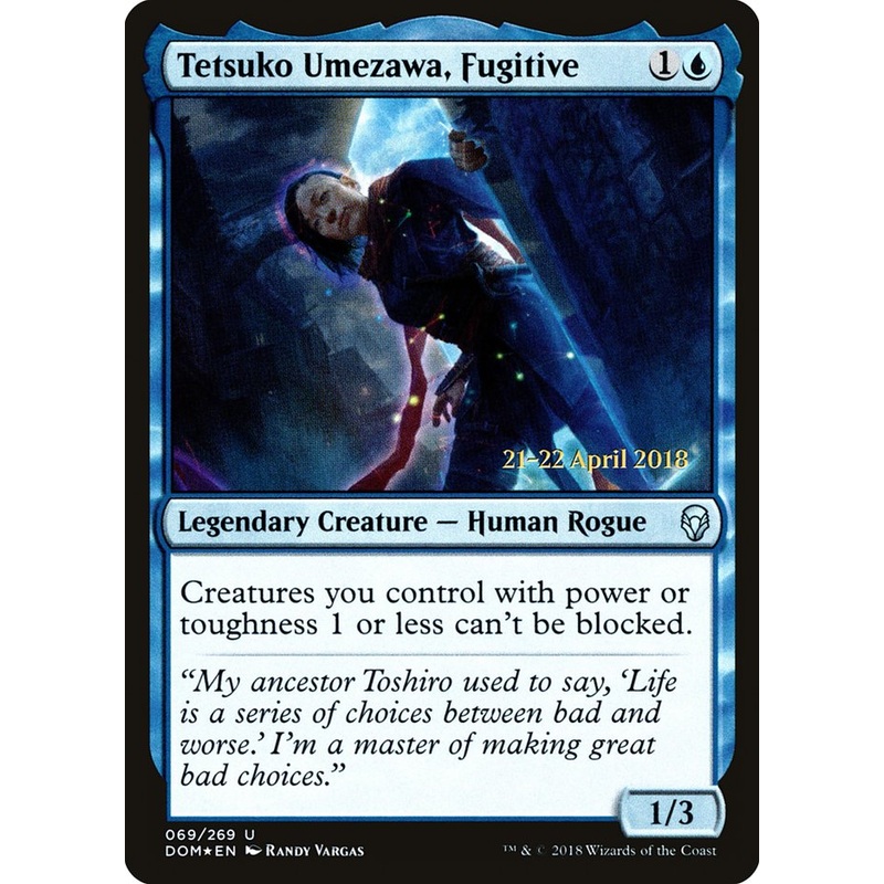 Tetsuko Umezawa, Fugitive [Dominaria Prerelease Promos]
