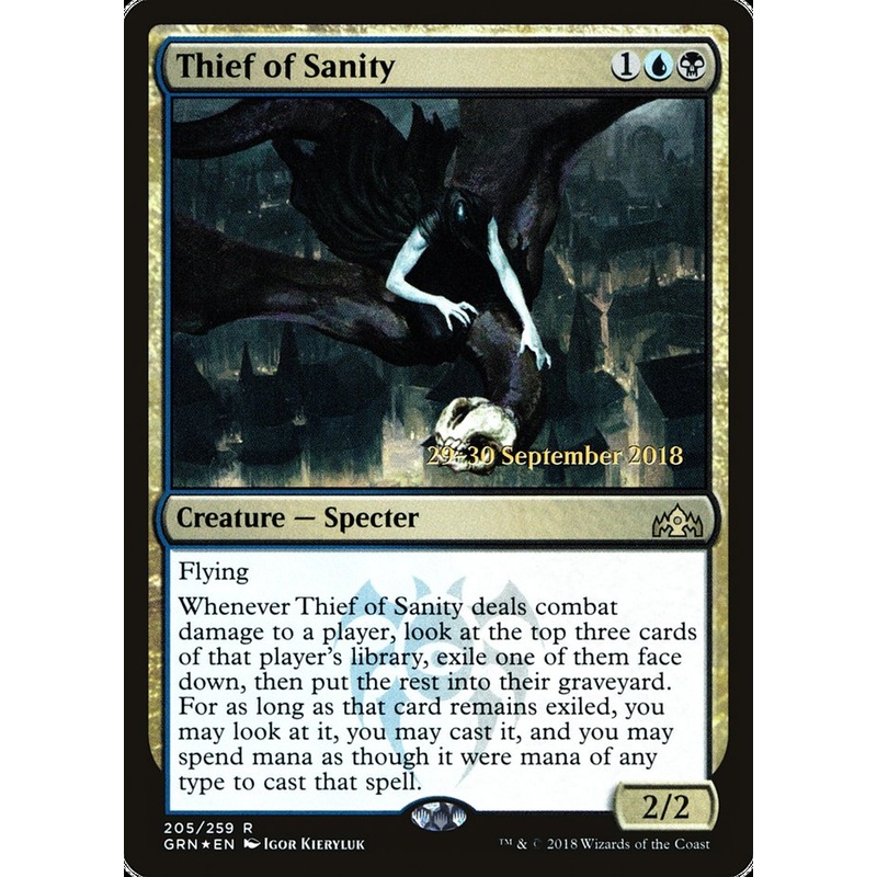 Thief of Sanity [Guilds of Ravnica Prerelease Promos]