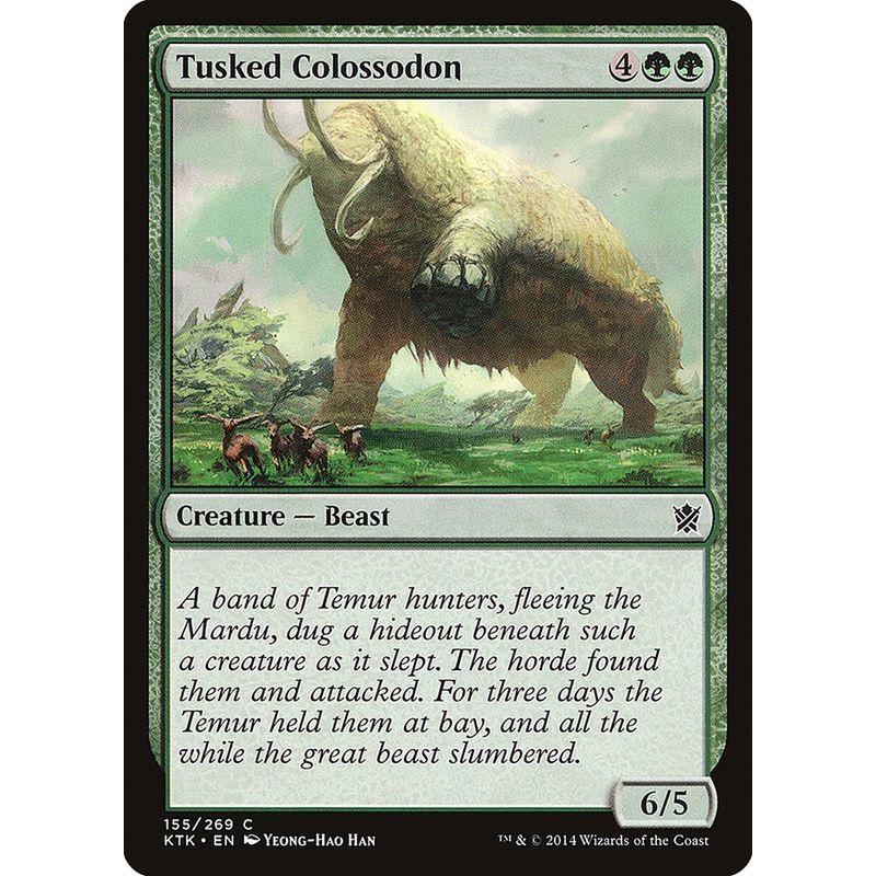 Tusked Colossodon [Khans of Tarkir]