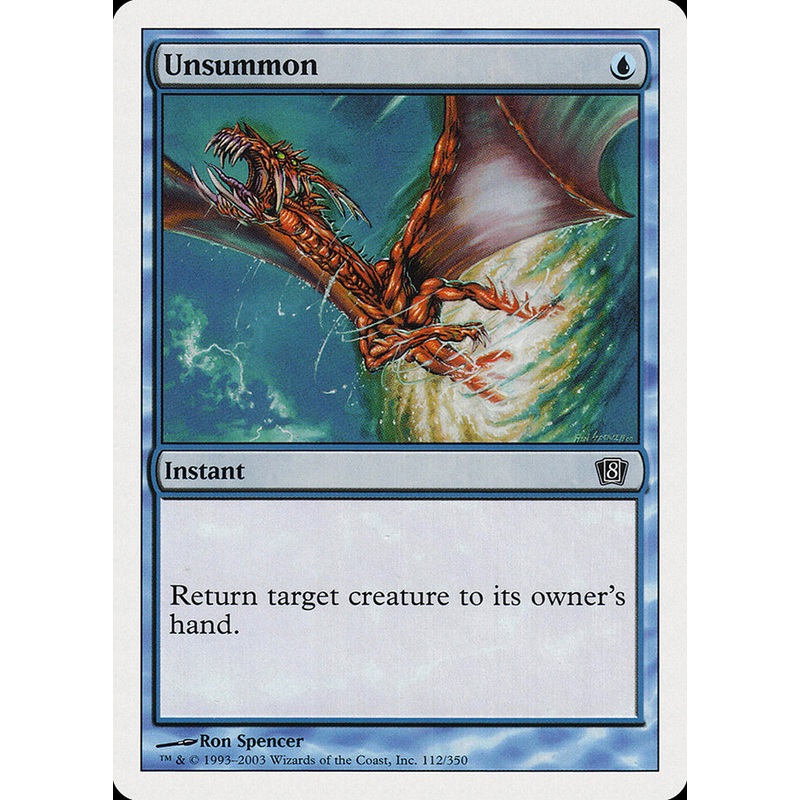 Unsummon [Eighth Edition]