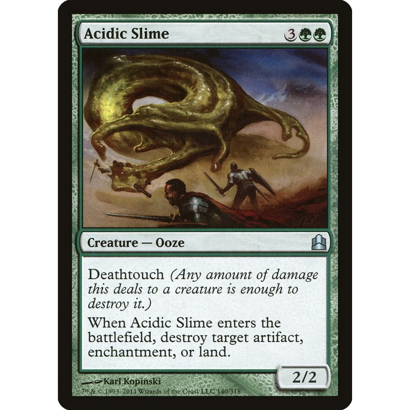 Acidic Slime [Commander 2011]