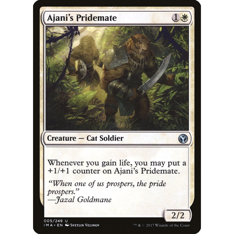 Ajani's Pridemate [Iconic Masters]