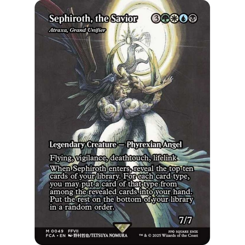 Atraxa, Grand Unifier - Sephiroth, the Savior (Showcase) [FINAL FANTASY : Through the Ages]