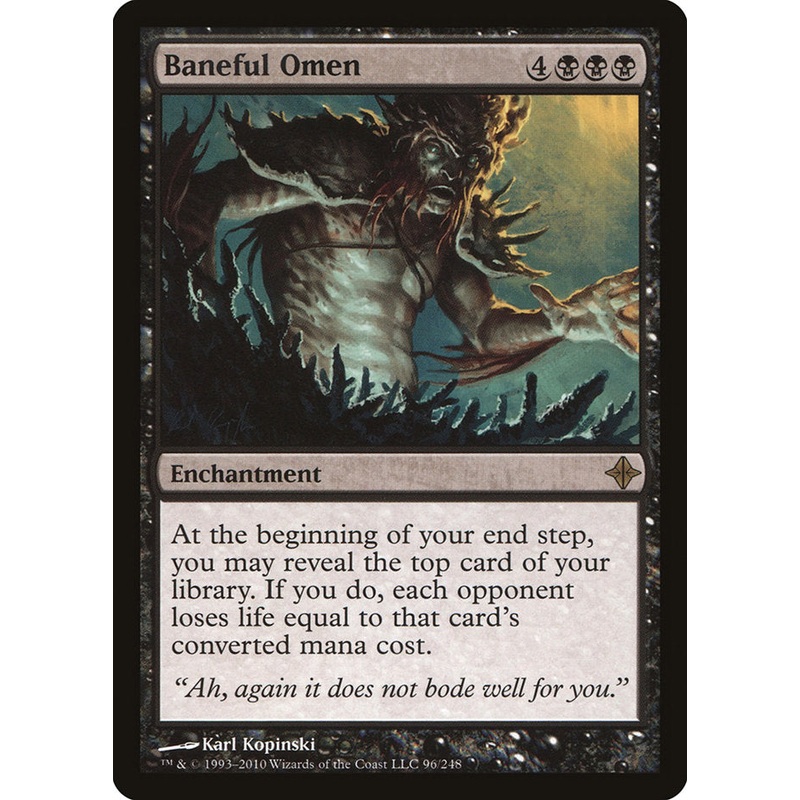 Baneful Omen [Rise of the Eldrazi]
