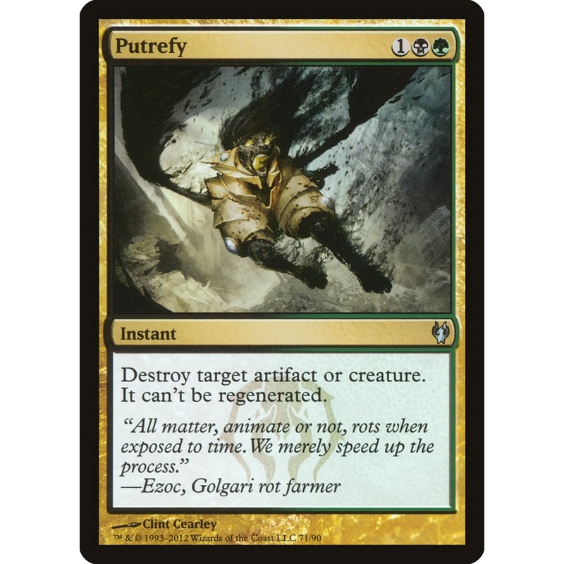 Putrefy [Duel Decks: Izzet vs. Golgari]