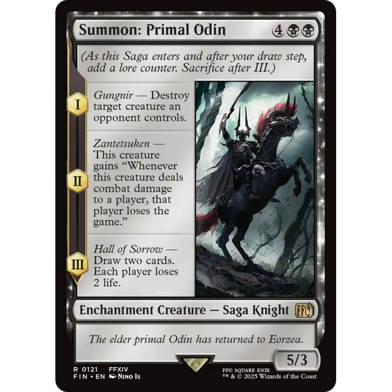 Summon: Primal Odin [FINAL FANTASY]