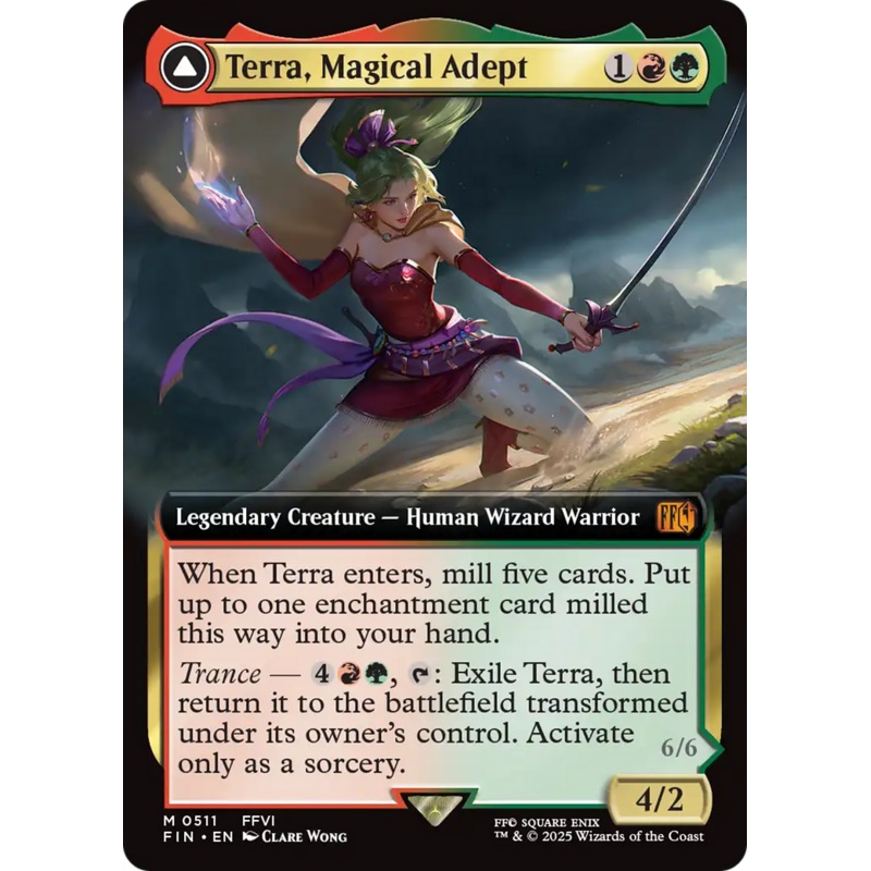 Terra, Magical Adept // Esper Terra (Extended Art) [FINAL FANTASY]