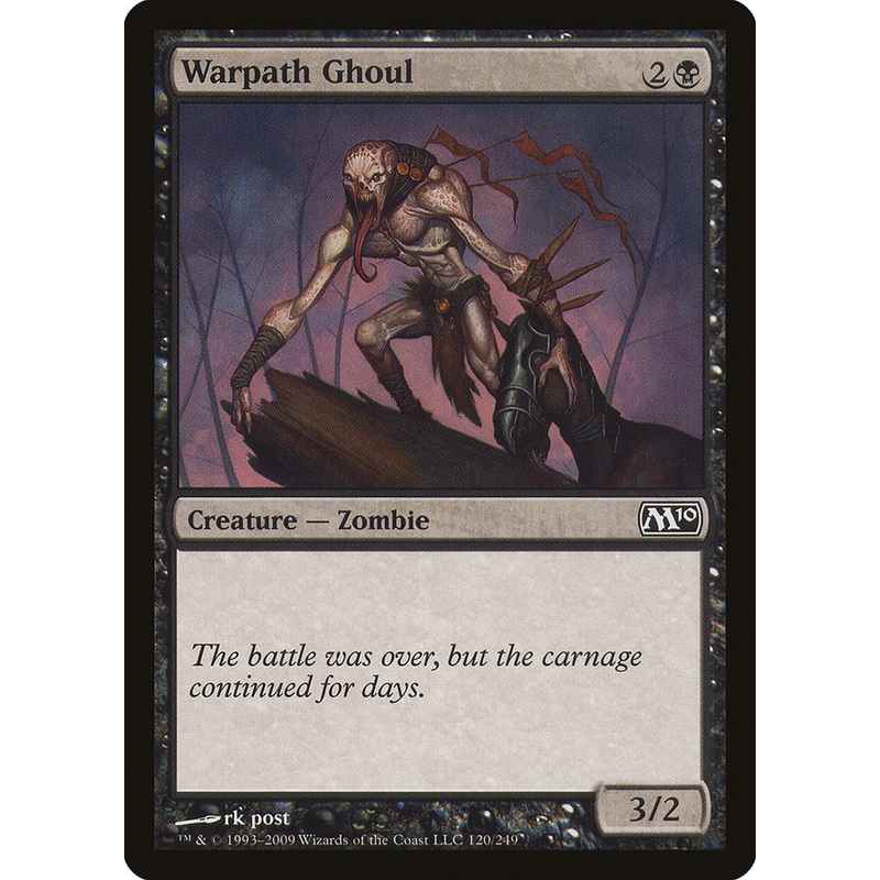 Warpath Ghoul [Magic 2010]