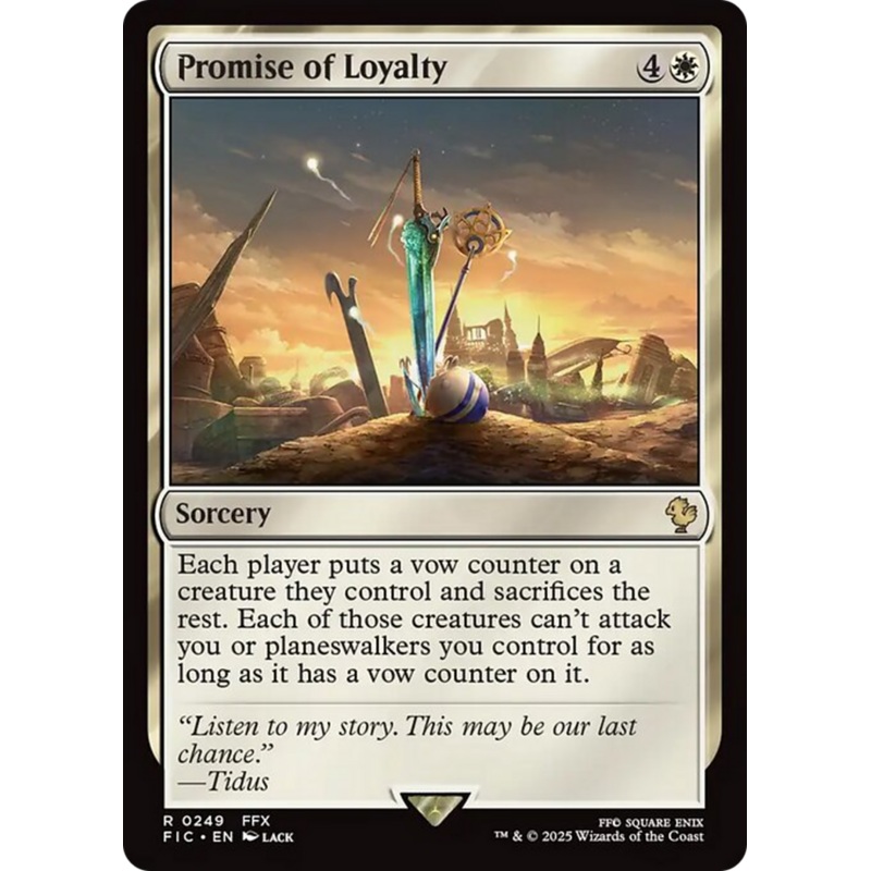 Promise of Loyalty [FINAL FANTASY Commander]