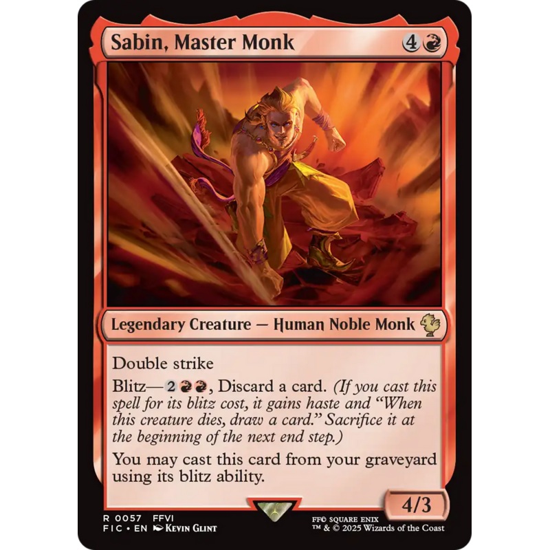 Sabin, Master Monk [FINAL FANTASY Commander]
