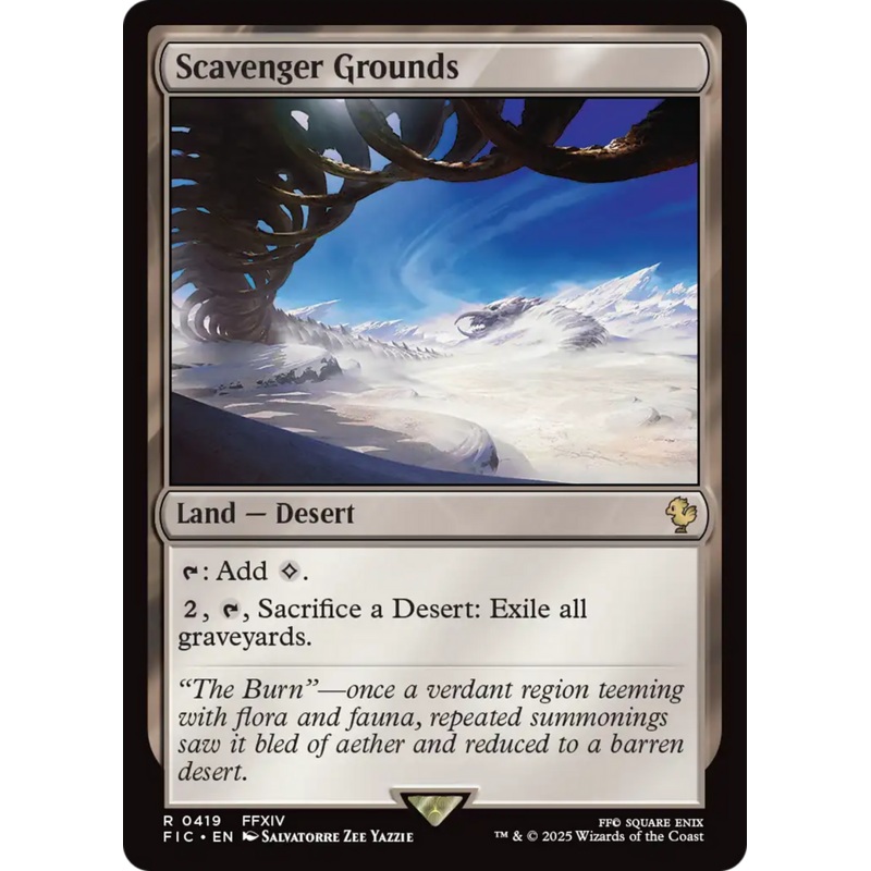 Scavenger Grounds [FINAL FANTASY Commander]