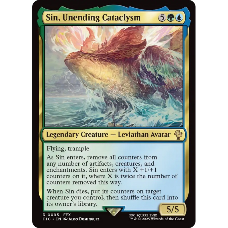 Sin, Unending Cataclysm [FINAL FANTASY Commander]