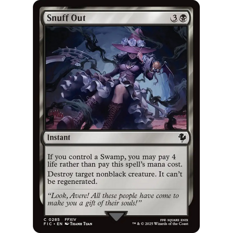 Snuff Out [FINAL FANTASY Commander]