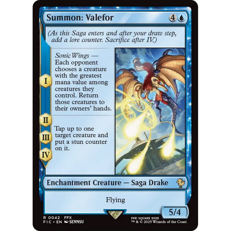 Summon: Valefor [FINAL FANTASY Commander]