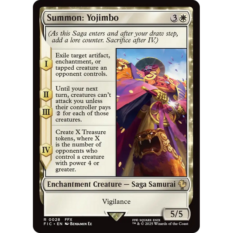 Summon: Yojimbo [FINAL FANTASY Commander]
