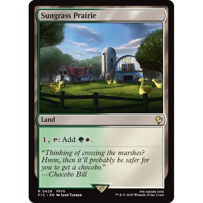 Sungrass Prairie [FINAL FANTASY Commander]