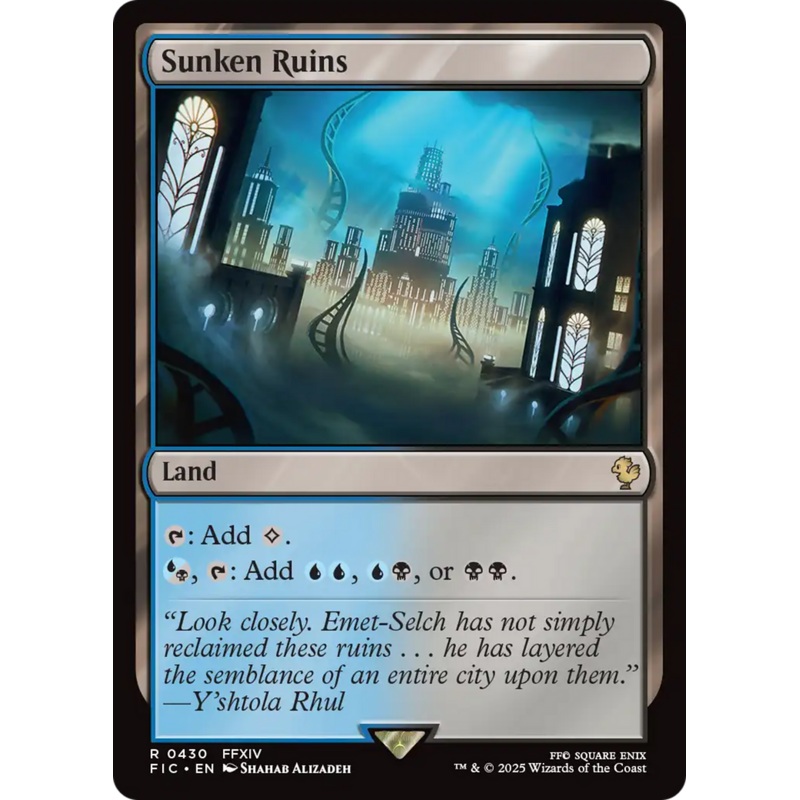 Sunken Ruins [FINAL FANTASY Commander]