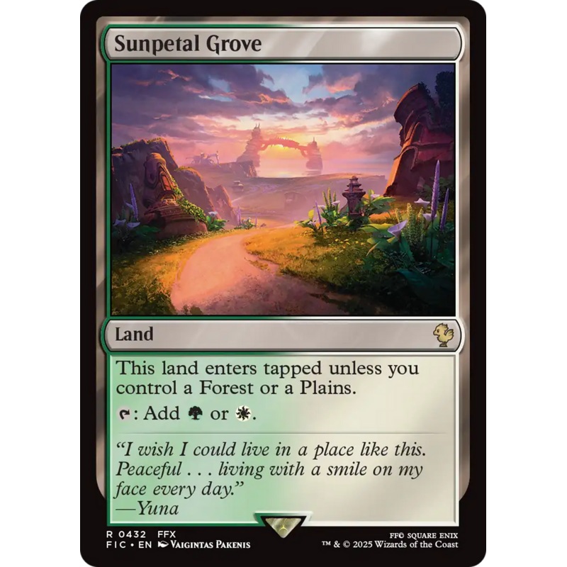 Sunpetal Grove [FINAL FANTASY Commander]