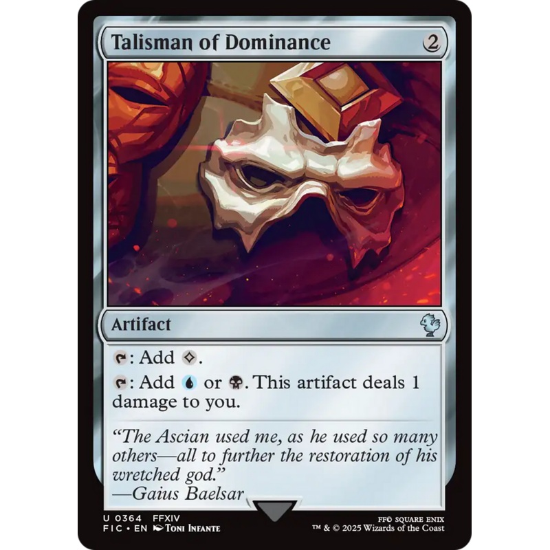 Talisman of Dominance [FINAL FANTASY Commander]