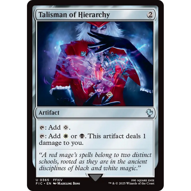 Talisman of Hierarchy [FINAL FANTASY Commander]