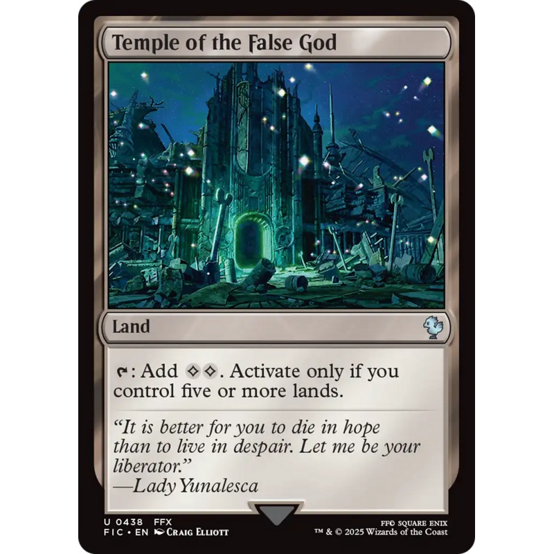 Temple of the False God [FINAL FANTASY Commander]