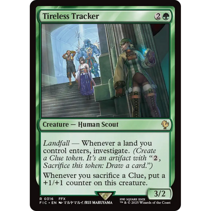 Tireless Tracker [FINAL FANTASY Commander]