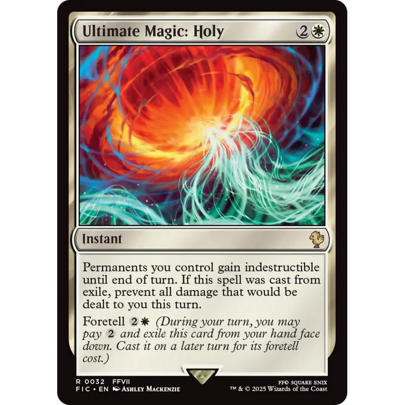 Ultimate Magic: Holy [FINAL FANTASY Commander]