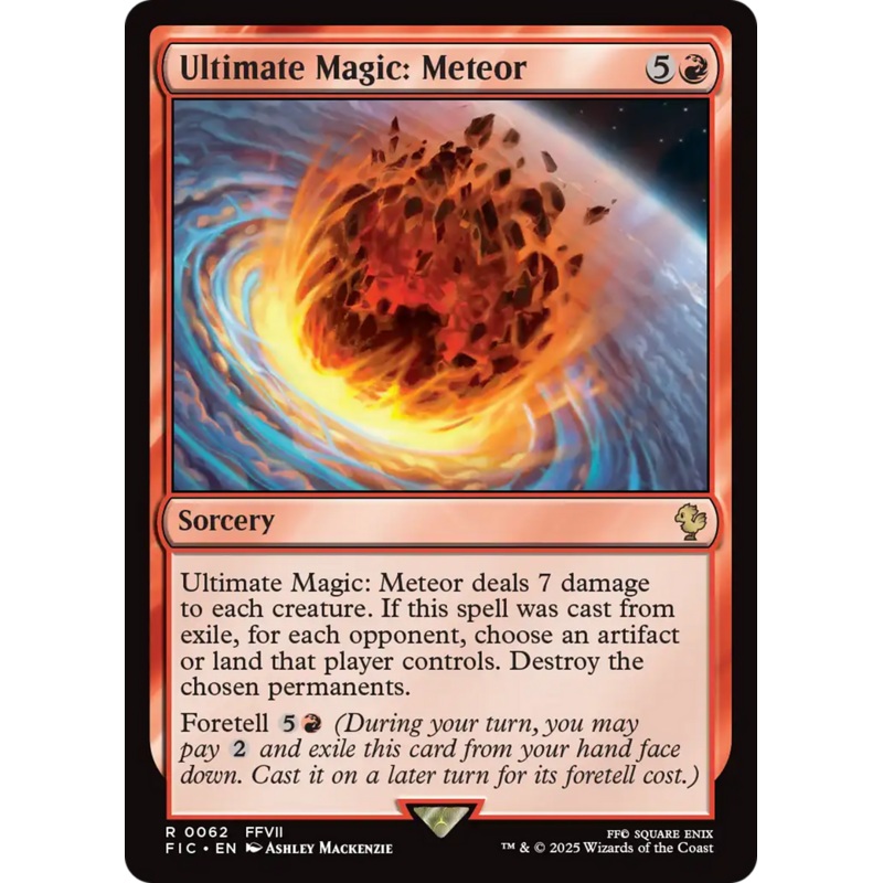 Ultimate Magic: Meteor [FINAL FANTASY Commander]