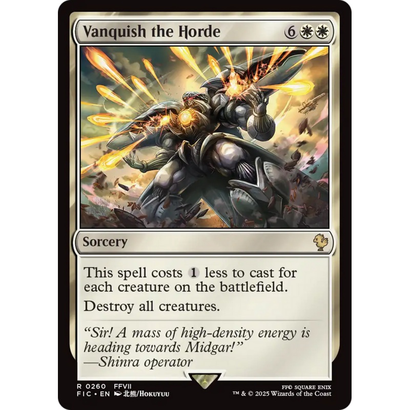 Vanquish the Horde [FINAL FANTASY Commander]