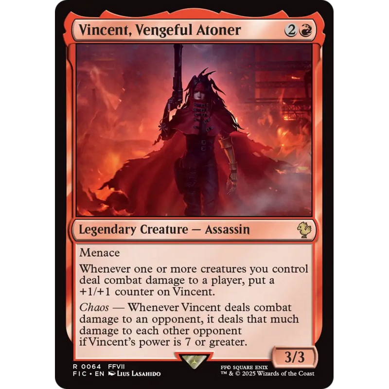 Vincent, Vengeful Atoner [FINAL FANTASY Commander]