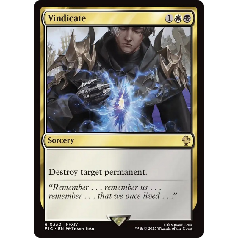 Vindicate [FINAL FANTASY Commander]