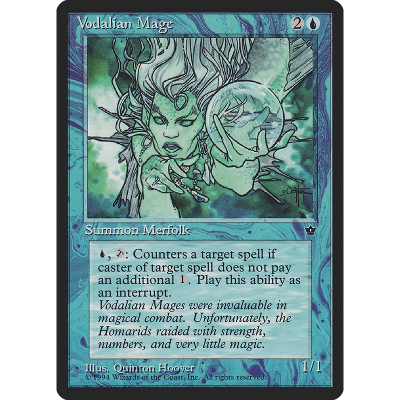 Vodalian Mage (Quinton Hoover) [Fallen Empires]