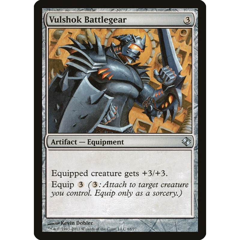 Vulshok Battlegear [Duel Decks: Venser vs. Koth]