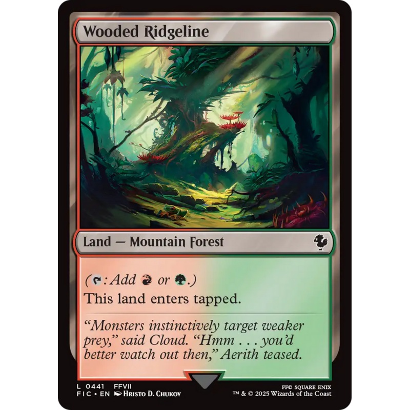 Wooded Ridgeline [FINAL FANTASY Commander]