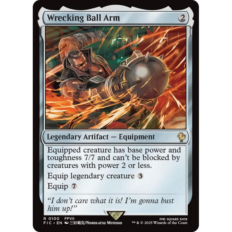 Wrecking Ball Arm [FINAL FANTASY Commander]