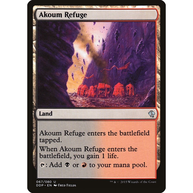 Akoum Refuge [Duel Decks: Zendikar vs. Eldrazi]