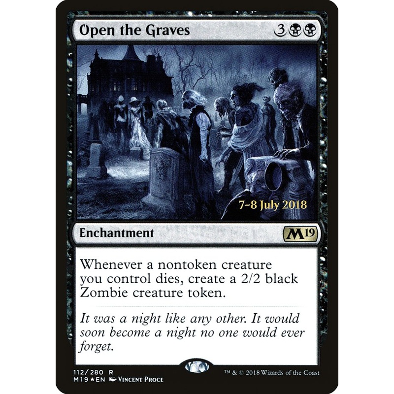 Open the Graves [Core Set 2019 Prerelease Promos]