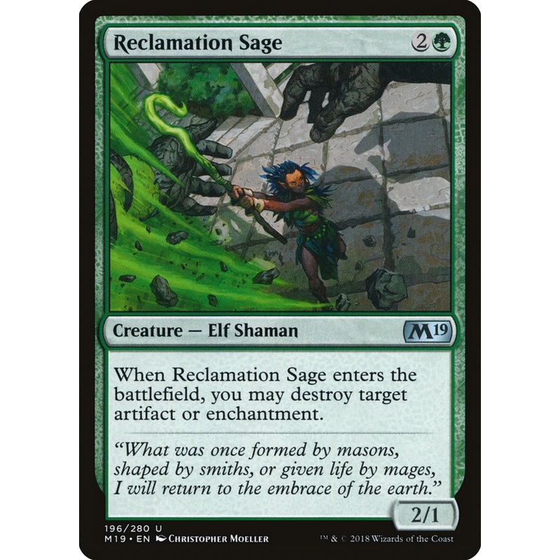 Reclamation Sage [Core Set 2019]