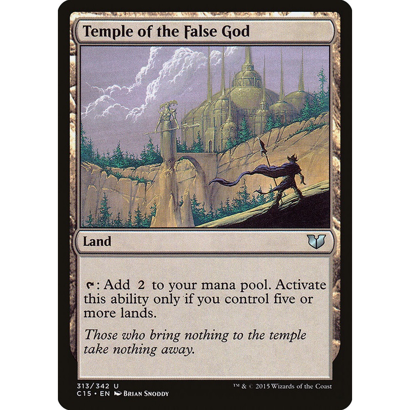 Temple of the False God [Commander 2015]