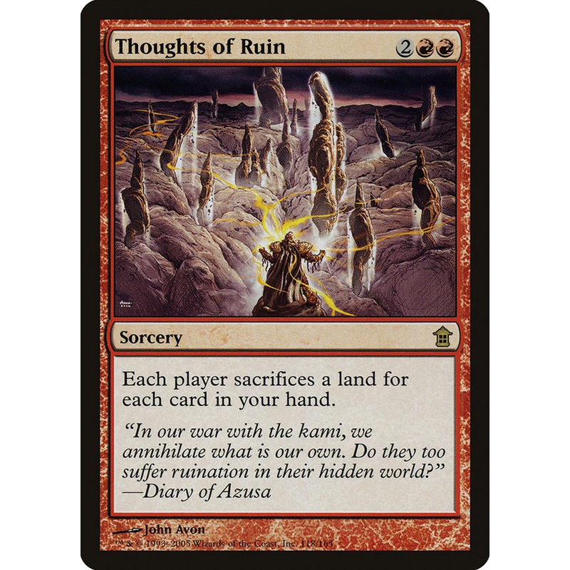 Thoughts of Ruin [Saviors of Kamigawa]