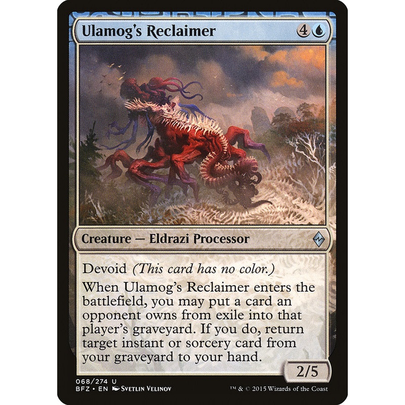 Ulamog's Reclaimer [Battle for Zendikar]