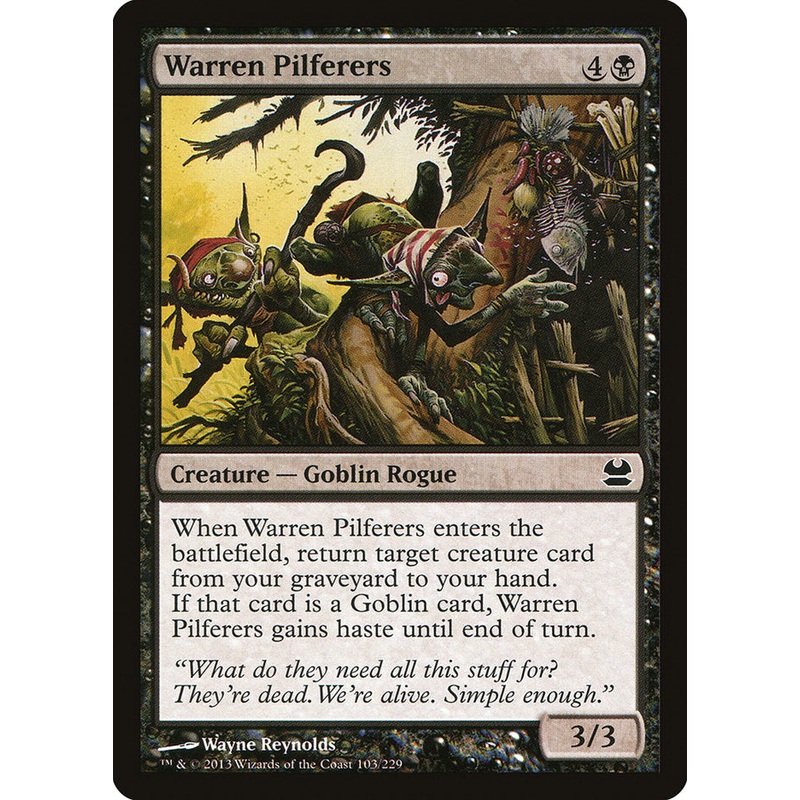 Warren Pilferers [Modern Masters]